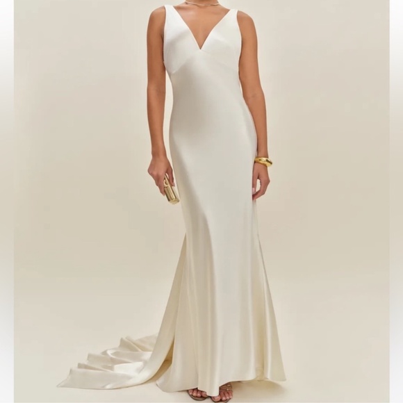 Reformation Margot Silk Dress - Picture 2 of 11